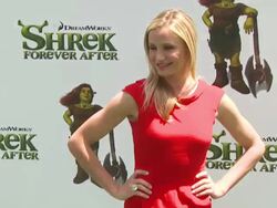 Cameron Diaz at the 'Shrek Forever After' Premiere at Universal City CA. (Footage by WireImage Video/GettyImages) Stock Footage