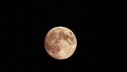 Moon rising Stock Footage