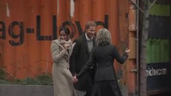 Prince Harry and Meghan Markle visit Reprezent community radio station in Brixton News Clip