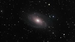 Journey to the M81 galaxy Stock Footage