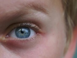 Blue eye Stock Footage