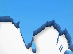 3D World Map Zoom India 1 Stock Footage