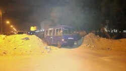 Egyptian troops/armoured vehicles move into Sinai after abduction of police and border guard News Clip