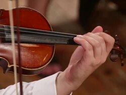 Violin player Stock Footage