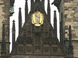 Religious Rainfall, Crying Tears, Despair Stock Footage