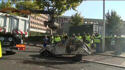 Aftermath of student riots against retirement reform News Clip