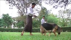 Security checks outside hall where Obama is scheduled to speak News Clip