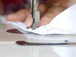 Sew machine Stock Footage