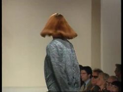 France - Pierre Cardin's fashion show News Clip