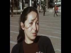 SYND 23-12-73 ISRAELI CITZEN'S  REACTION TO GENEVA PEACE TALKS News Clip