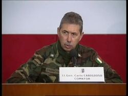 Kosovo: Border: NATO troops try to seal off ethnic Albanian rebels News Clip