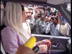 PAKISTAN: BENAZIR BHUTTO LODGES COMPLAINT AGAINST PRIME MINISTER News Clip