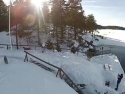 Swedish Cold Water Stock Footage