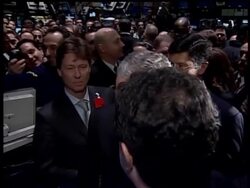 In a visit to New York City,  President Bush today will declare that the state of the U-S economy is strong.  The AP's Warren Levinson reports. News Clip