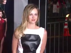 Ambyr Childers at Gangster Squad Los Angeles Premiereon 1/7/2013 in Hollywood, CA.(Footage by WireImage Video/Getty Images Entertainment Video) Stock Footage