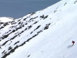 HD: Extreme Skiing Stock Footage