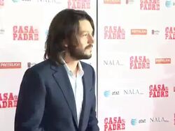Diego Luna at Casa De Mi Padre Los Angeles Premiere Stock Footage