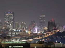 Boston Skyline Stock Footage