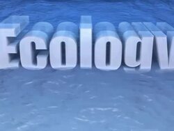 (Loop) Ecology Concept with Waves Stock Footage