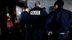 CLEAN : French airport demonstrators in court News Clip