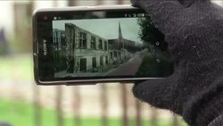 Tourists visiting the Berlin Wall are stepping back in time using augmented reality. An app called Time Traveler creates videos of historical events when a smartphone or tablet is pointed in the direction of a monument or building. (Nov. 6) News Clip