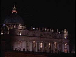 Exterior of St. Peter's Square News Clip