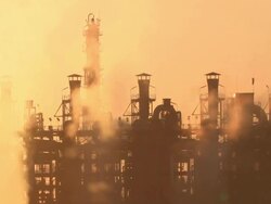 Petroleum Refinery Stock Footage