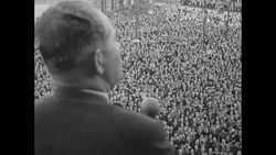 People fleeing East Germany into West Germany News Clip