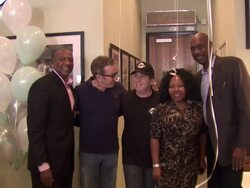 Tim Allen, Mike Binder at the Coney Dog Grand Opening Benefiting The Midnight Mission at West Hollywood CA. (Footage by WireImage Video/Getty Images Entertainment Video) Stock Footage