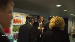 Nick Griffin arrives at declaration venue News Clip
