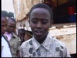 RWANDA: 400 CHILD SOLDIERS RETURN HOME News Clip