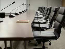 HD:Conference room modern interior design Stock Footage