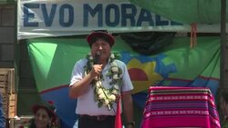CLEAN : Bolivia must guarantee fair elections says Evo Morales News Clip