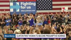 Hillary Clinton Wins Democratic Nomination: AP News Clip