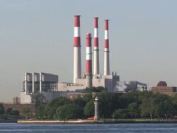 Ravenswood Power Plant Stock Footage