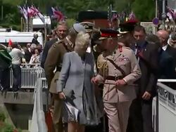 Charles and Camilla Visit Normandy for DDay 70th Anniversary News Clip