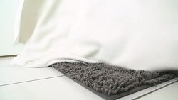 Woman Entering Shower Stock Footage