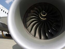 Boeing and Airbus Unveiling New Orders At Dubai Airshow Stock Footage