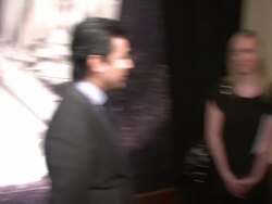 Christie's Previews the Ponahalo Diamonds Before Auction Stock Footage