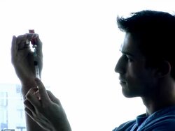 Injection Doctor Stock Footage