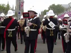 Sky News Royal Wedding Procession Footage News Clip