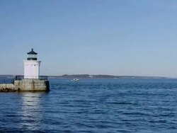Bug Light Lighthouse Stock Footage