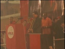 Chavez celebrates socialist government's 10th anniversary News Clip