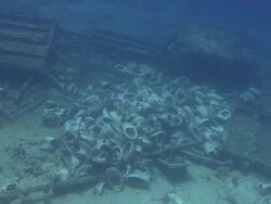 Yolanda Shipwreck Stock Footage