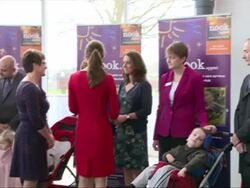 Catherine, Duchess of Cambridge at East Anglia Children's Hospices event News Clip