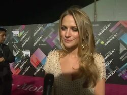 INTERVIEW: Annabelle Wallis on if she's a Sidekick fan. Stock Footage