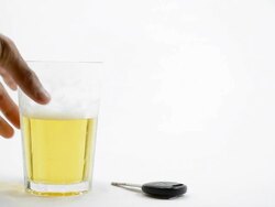 Beer and key Stock Footage