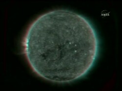 Raw Video: Nasa Releeases Stereo Imaging of Sun News Clip