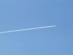 Airplane Flying Stock Footage