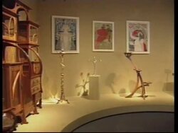 USA: WASHINGTON: ART NOUVEAU EXHIBIT News Clip